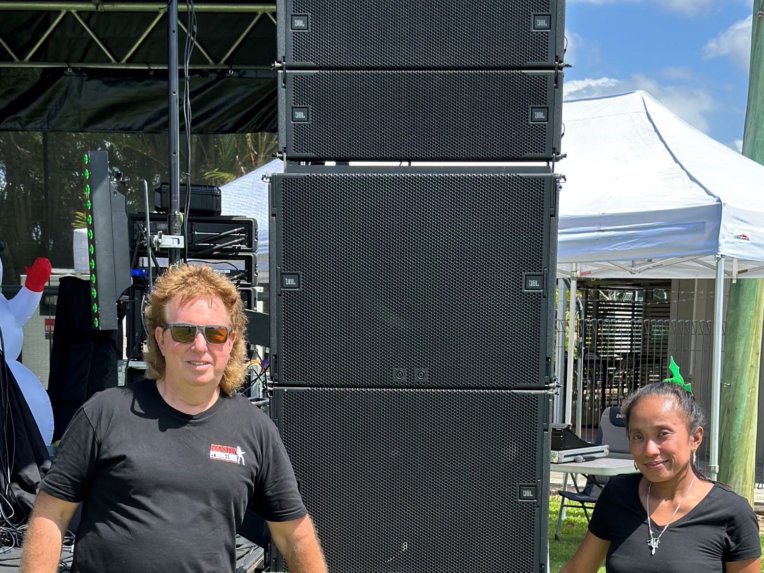 John Yost from Rockstar Productions invests in JBL Professional VTX A8/B15 system